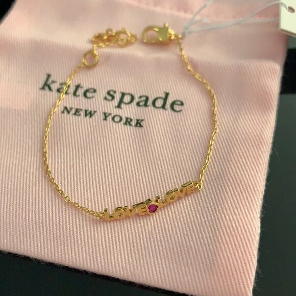 🆕 Kate Spade Love you bracelet I1 - Picture 3 of 5